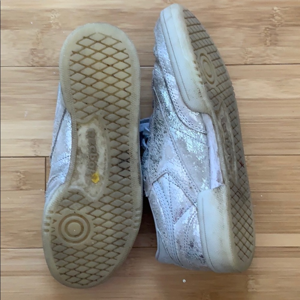 Silver washed suede Reebok - Picture 3 of 3